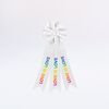 Flots mit 3 Schleifen, Druck 5-farbig / Flots avec 3 rubans, impression 5 couleurs