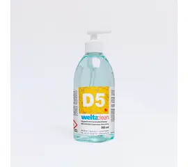 D5 Händedesinfektionsmittel, Modell 332127 / Désinfectant pour mains D5, modèle 332127