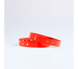 Kontrollbänder Comfort Ident (100 Stück), Modell 550 [Rot] / Bracelets de contrôle « Comfort Ident » (100 pièces), modèle 550 [rouge]