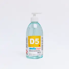 D5 Händedesinfektionsmittel, Modell 332127 / Désinfectant pour mains D5, modèle 332127