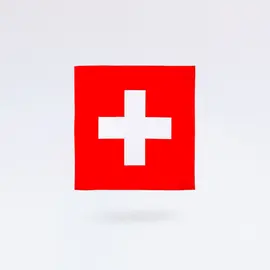 Dekorfahne Schweiz 150 x 150 cm, Modell 4318 / Drapeau de décoration, Suisse, 150 x 150 cm, modèle 4318