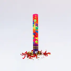 Bunte Konfettikanone 60 cm, Modell 683 / Canon à confettis multicolores 60 cm, modèle 683