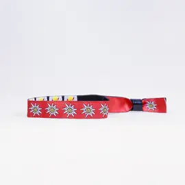 Stoffbänder «Edelweiss» / Bracelets en tissu « Edelweiss »