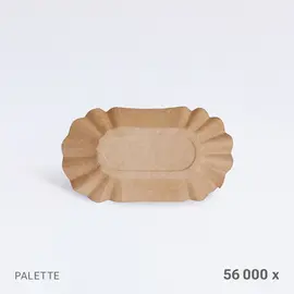 Pommes-Frites-Schale (56'000 Stück), Modell 36385 / Barquette à frites (56'000 pièces), modèle 36385