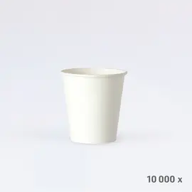 Kaffeebecher aus Karton 1,8 dl in weiss (Automatenbecher, 10'000 Stück), Modell W39375 / Gobelet à café en carton 1.8 dl, blanc (gobelet distributeur, 10'000 pièces), modèle W39375