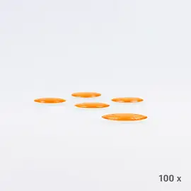 Abdeckplättli rund, ø 18 mm (100 Stück), Modell 6031.5 / Pions de loto ronds, ø 18 mm (100 pièces), modèle 6031.5