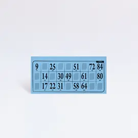 Lottoblätter zum einmaligen Gebrauch (1000 Stück), Modell 6002 / Cartons de loto à usage unique (1000 pièces), modèle 6002