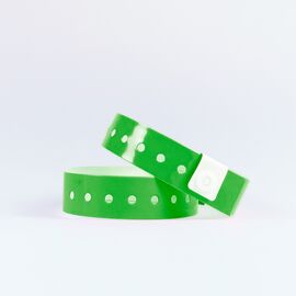 Kontrollbänder Vinyl schmal neutral (100 Stück), Modell 584 / Bracelets de contrôle en vinyle, étroits et neutres (100 pièces), modèle 584