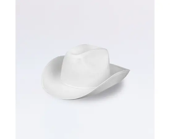 Cowboyhut weiss, Modell 95 / Chapeau de cow-boy blanc, modèle 95