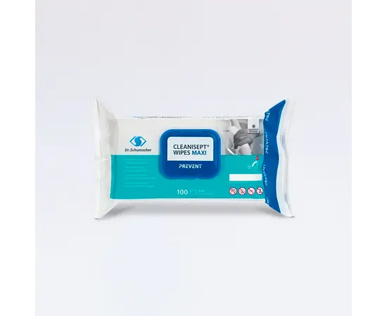 Dr. Schumacher Cleanisept Wipes MAXI, Modell 00-208-T100 / Lingettes Dr. Schumacher Cleanisept Wipes MAXI, modèle 00-208-T100