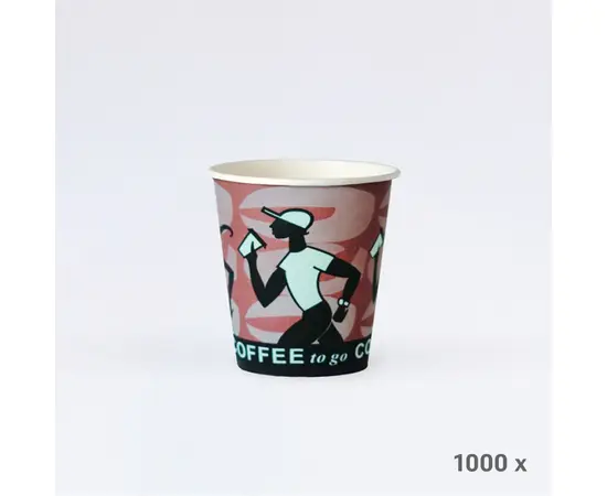 Kaffeebecher bedruckt, 2 dl 8oz (1000 Stück), Modell 595.25 / Gobelet à café avec impression, 2 dl 8oz (1000 pièces), modèle 595.25