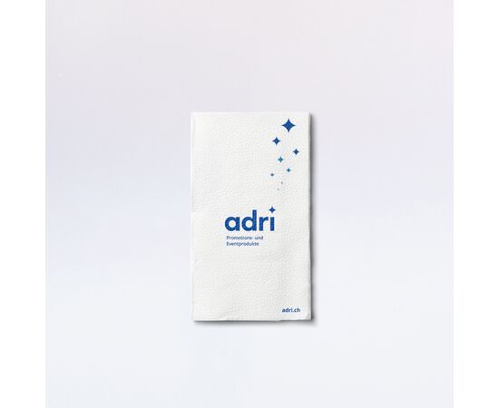 Servietten bedruckt (ab 50 Stück), Modell WA124 / Serviettes imprimées (à partir de 50 pièces), modèle WA124