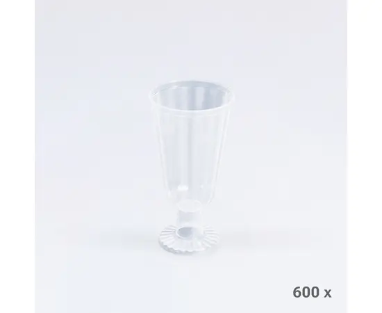 Kafi-Fertig-Glas 2.5 dl (600 Stück), Modell 19491.1 / Verre à pied pour café amélioré 2.5 dl (600 pièces), modèle 19491.1