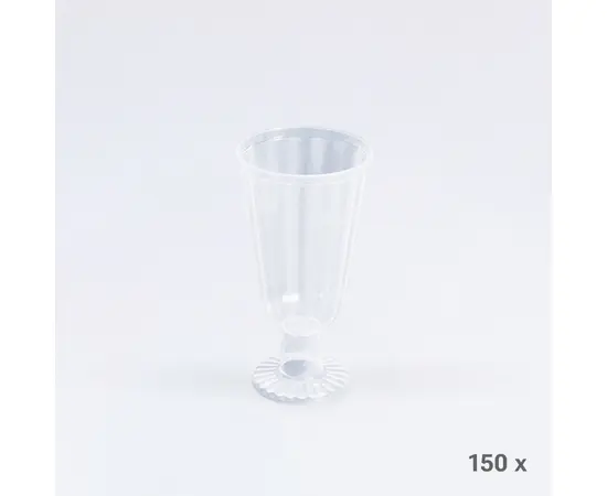 Kafi-Fertig-Glas 2.5 dl (150 Stück), Modell 19491.1 / Verre à pied pour café amélioré 2.5 dl (150 pièces), modèle 19491.1
