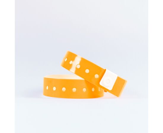 Kontrollbänder Vinyl schmal neutral (100 Stück), Modell 584 / Bracelets de contrôle en vinyle, étroits et neutres (100 pièces), modèle 584